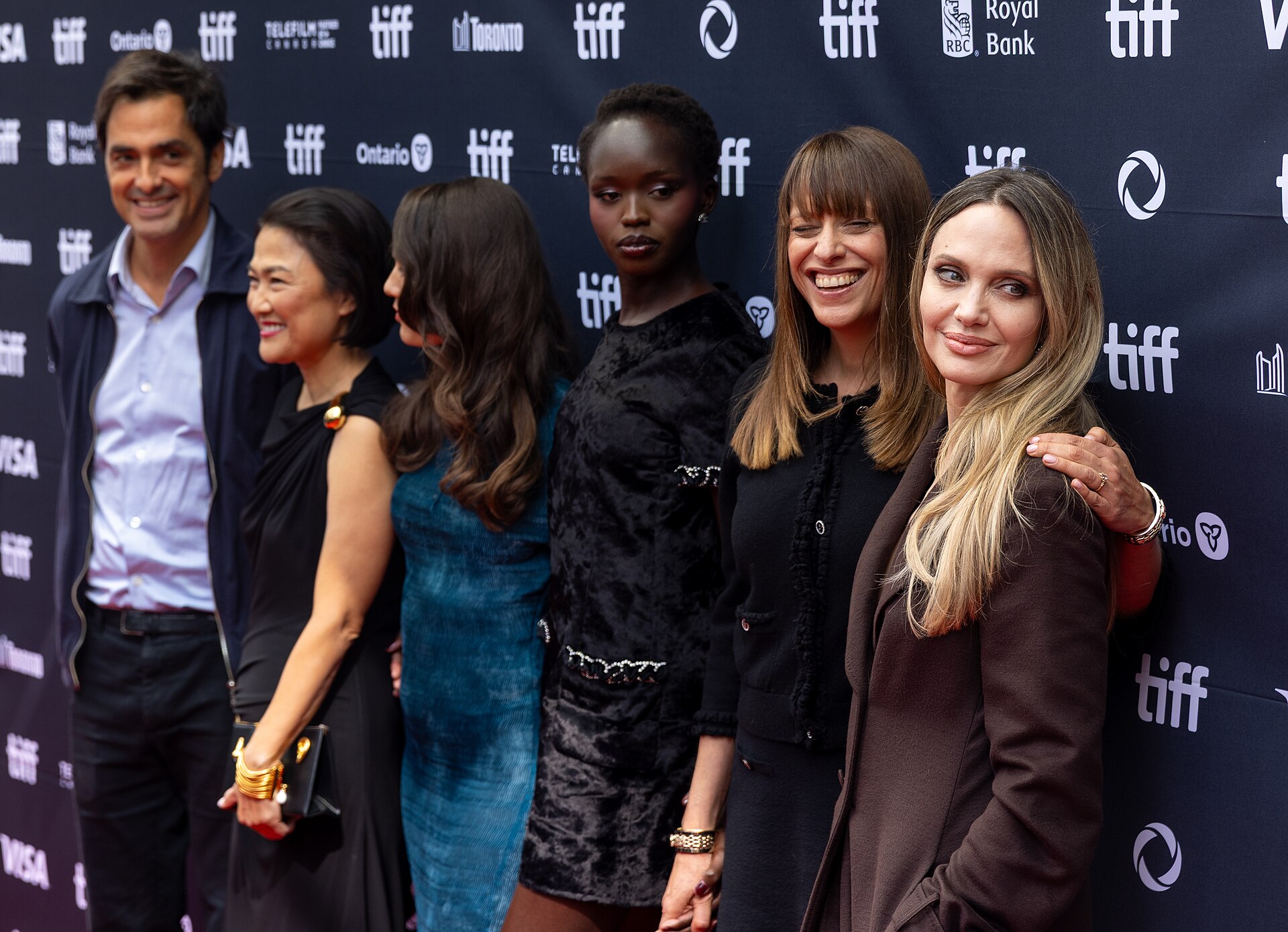 Cast, director, and producers at the 2025 Toronto International Film Festival (TIFF) for the movie Couture.