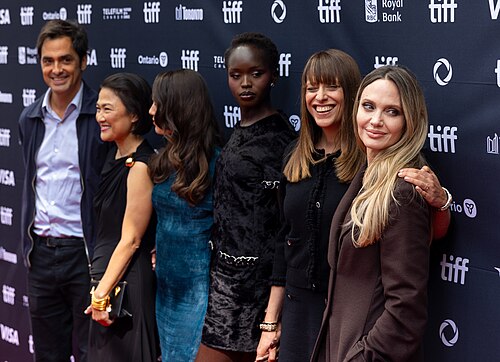 Cast, director, and producers at the 2025 Toronto International Film Festival (TIFF) for the movie Couture.