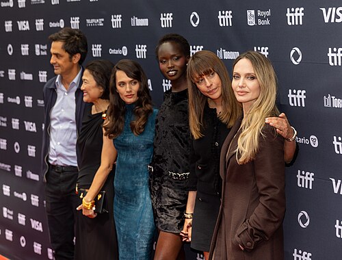 Cast, director, and producers at the 2025 Toronto International Film Festival (TIFF) for the movie Couture.