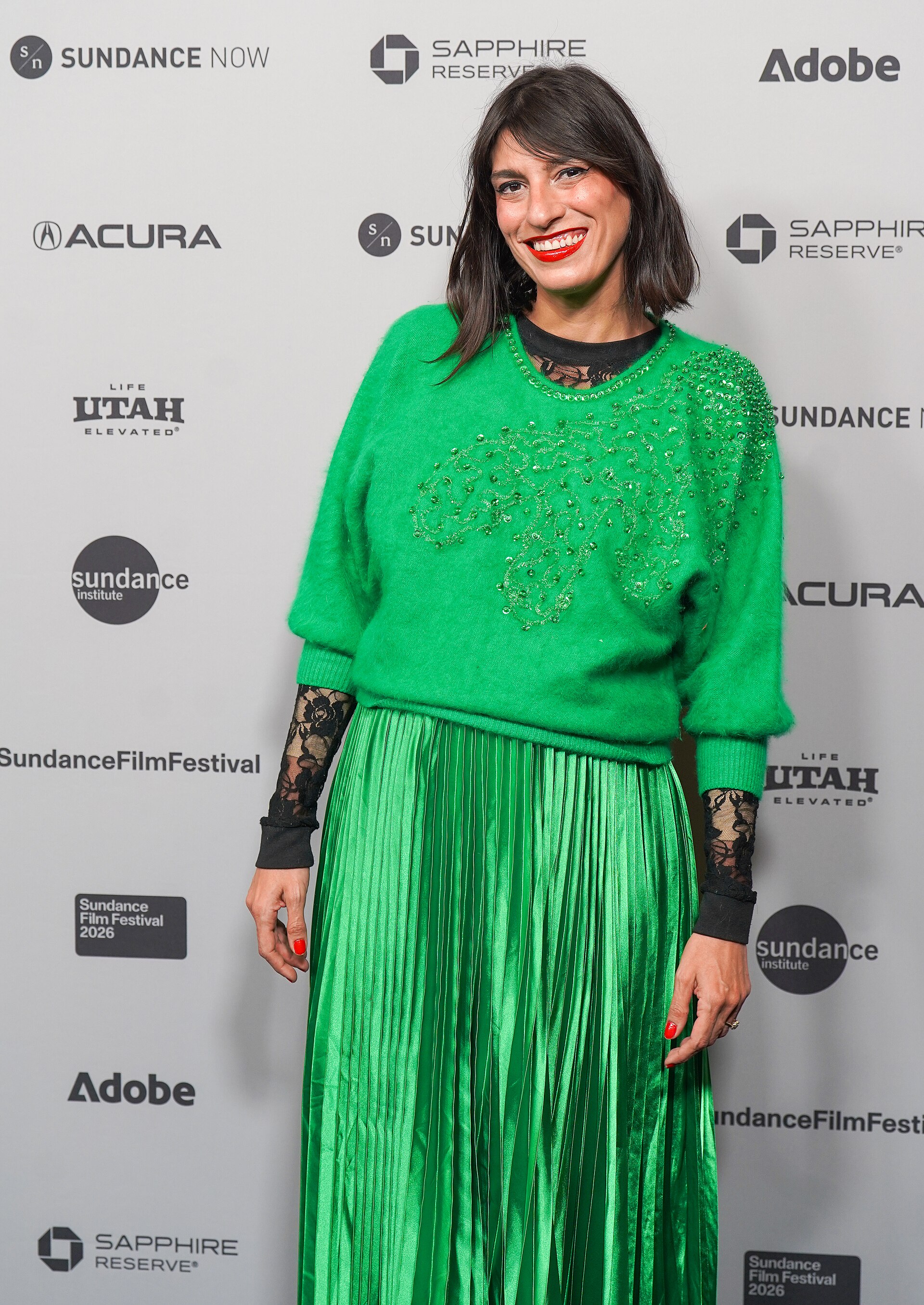 Catalina Ruiz-Navarrro at the 2026 Sundance Film Festival