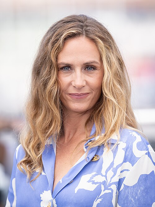 Actress Cecile de France at the 2025 Cannes Film Festival