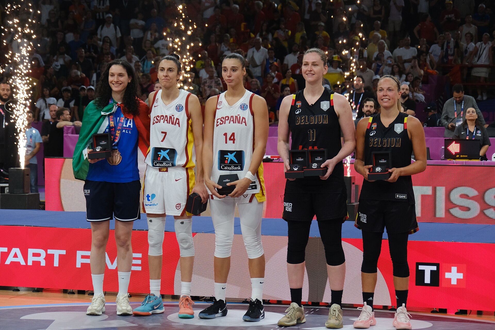 Cecilia Zandalasini - Raquel Carrera - Alba Torrens - Emma Meesseman - Julie Allemand 20250629