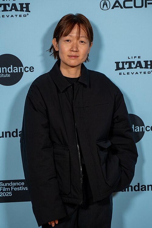 Celine Song at the 2025 Sundance Film Festival Visitations Podcast Recording