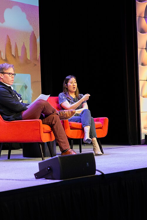 Charina Chou, COO of Google Quantum AI, at the 2025 South by Southwest festival.