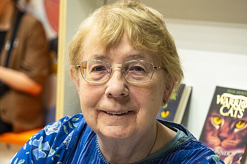 British author Cherith Baldry (* 1947) on the Frankfurt Book Fair (Frankfurter Buchmesse), 2025