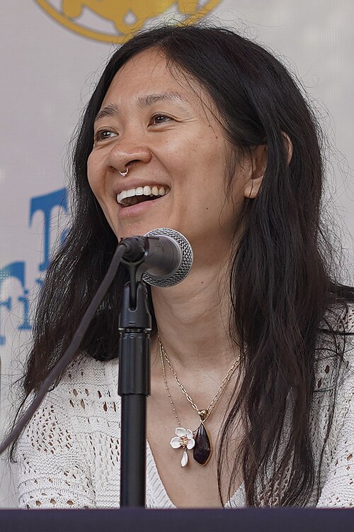 Chloé Zhao at the 2025 Telluride Film Festival