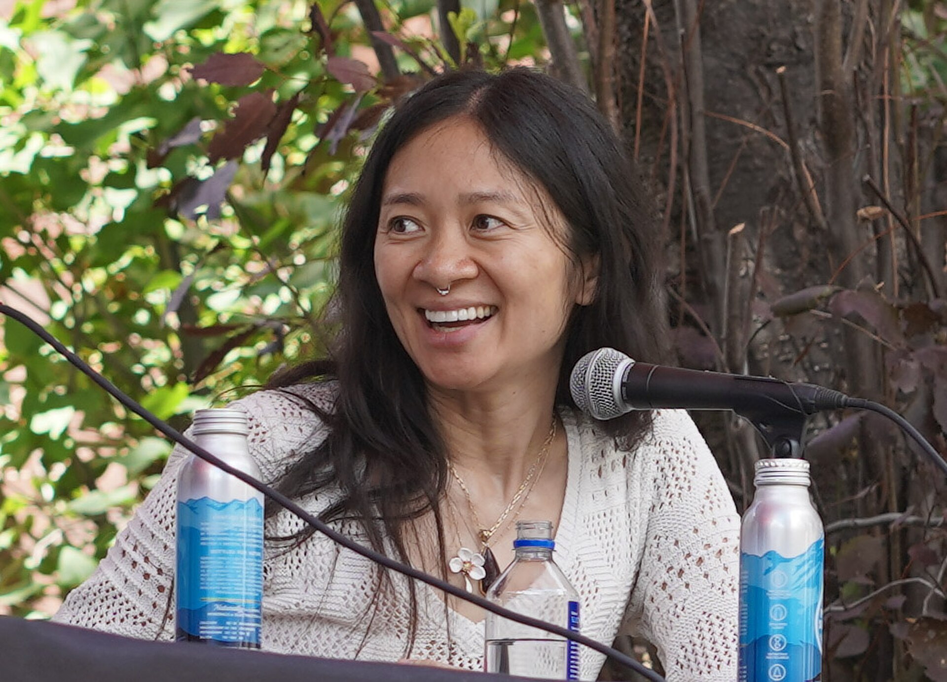 Chloé Zhao at the 2025 Telluride Film Festival