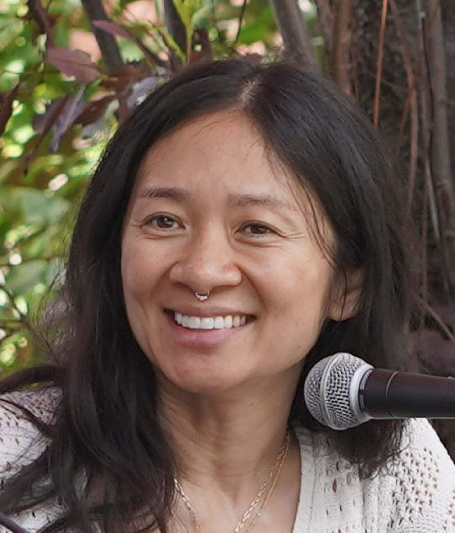 Chloé Zhao at the 2025 Telluride Film Festival
