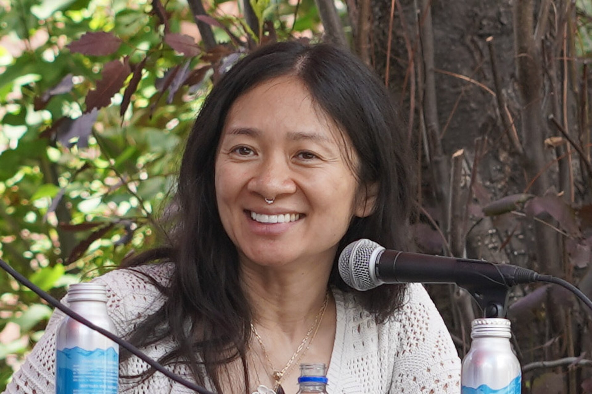 Chloé Zhao at the 2025 Telluride Film Festival