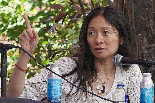 Chloé Zhao at the 2025 Telluride Film Festival