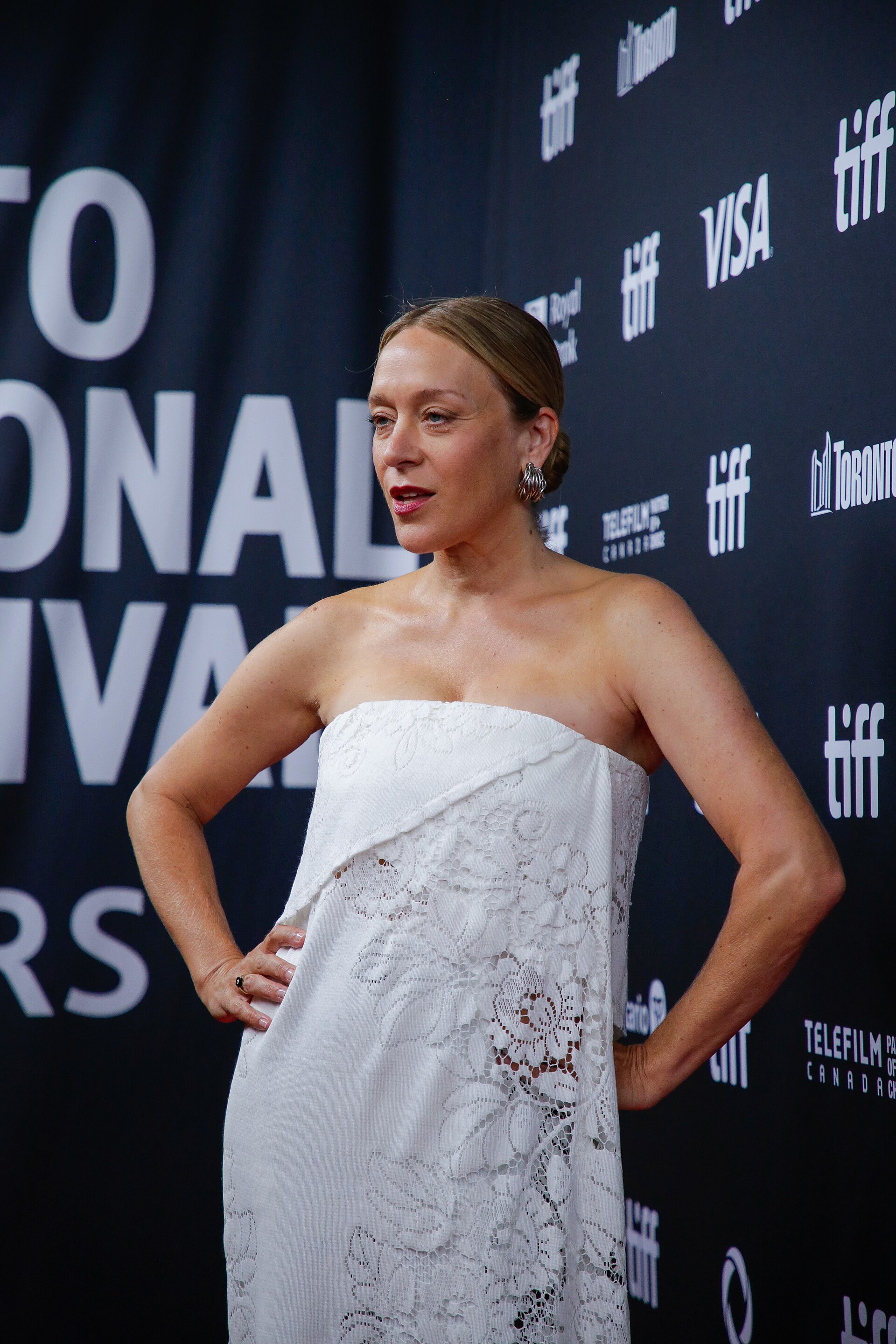 Chloë Sevigny, actor, at the 2024 Toronto International Film Festival (TIFF) for the movie Bonjour Tristesse.