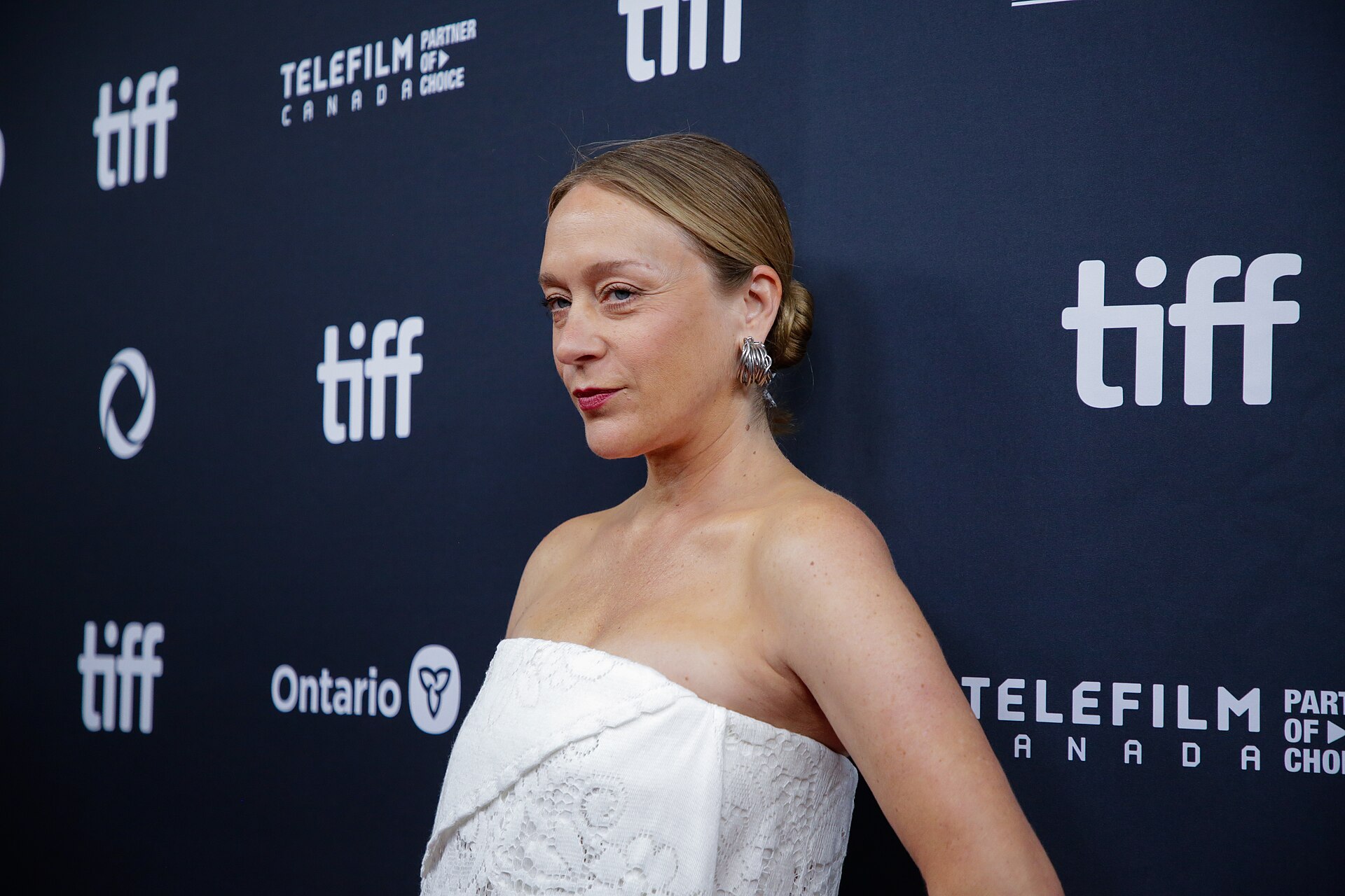 Chloë Sevigny, actor, at the 2024 Toronto International Film Festival (TIFF) for the movie Bonjour Tristesse.