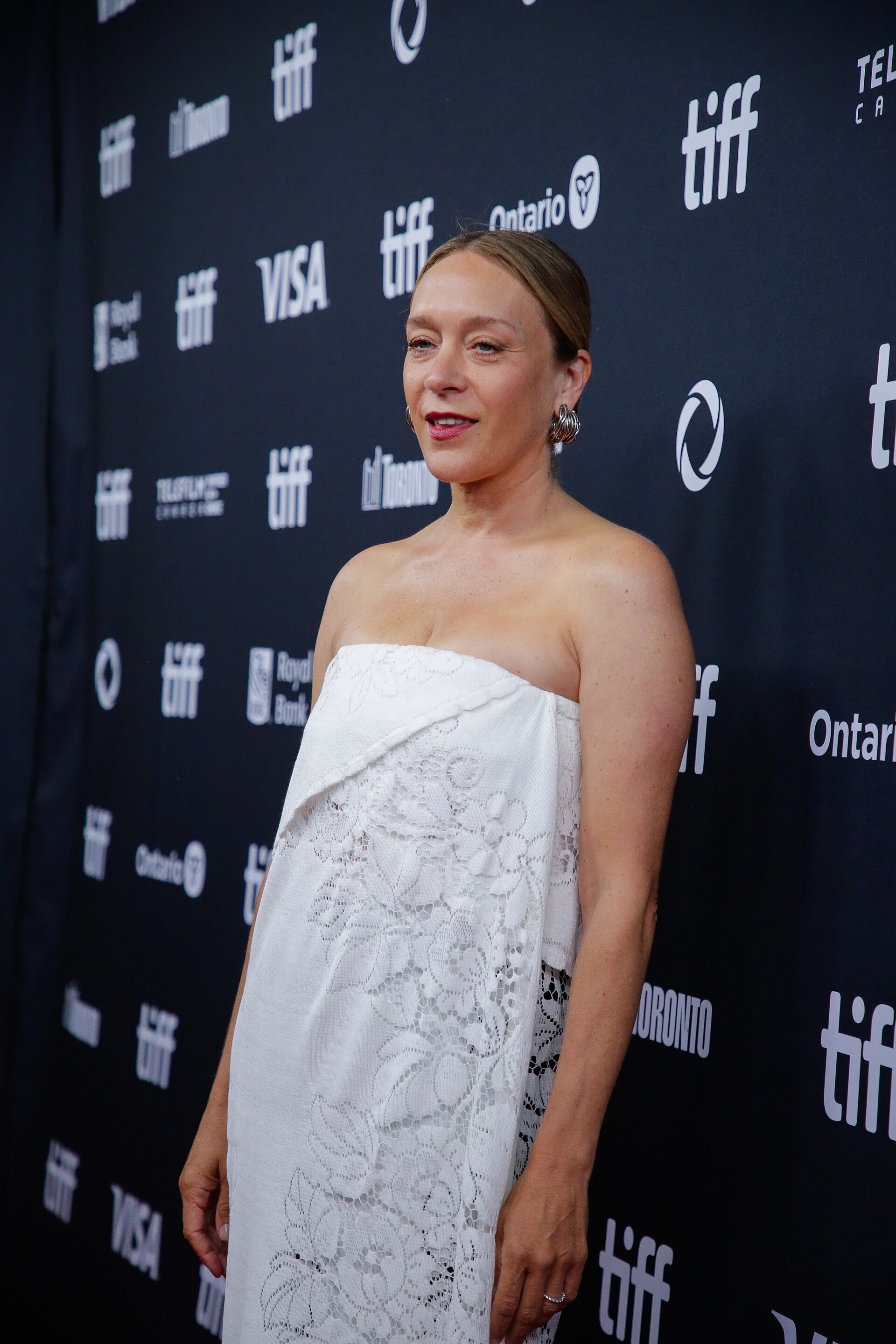 Chloë Sevigny, actor, at the 2024 Toronto International Film Festival (TIFF) for the movie Bonjour Tristesse.