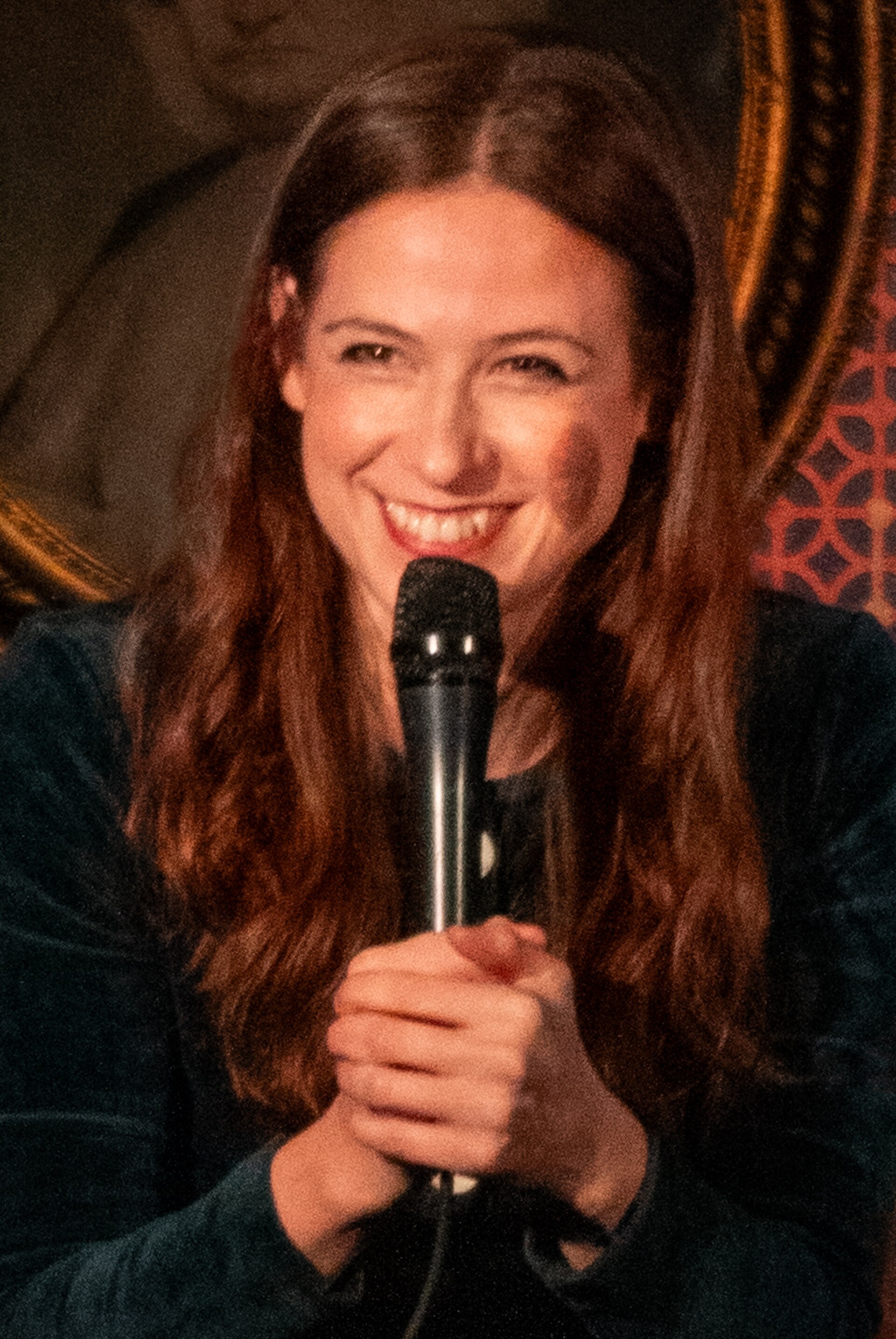 Chloe Radcliffe performing in New York City in 2025