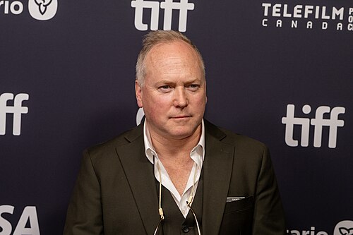 Chris Byrne, 2nd unit director, at the 2025 Toronto International Film Festival (TIFF) for the movie Dust Bunny.