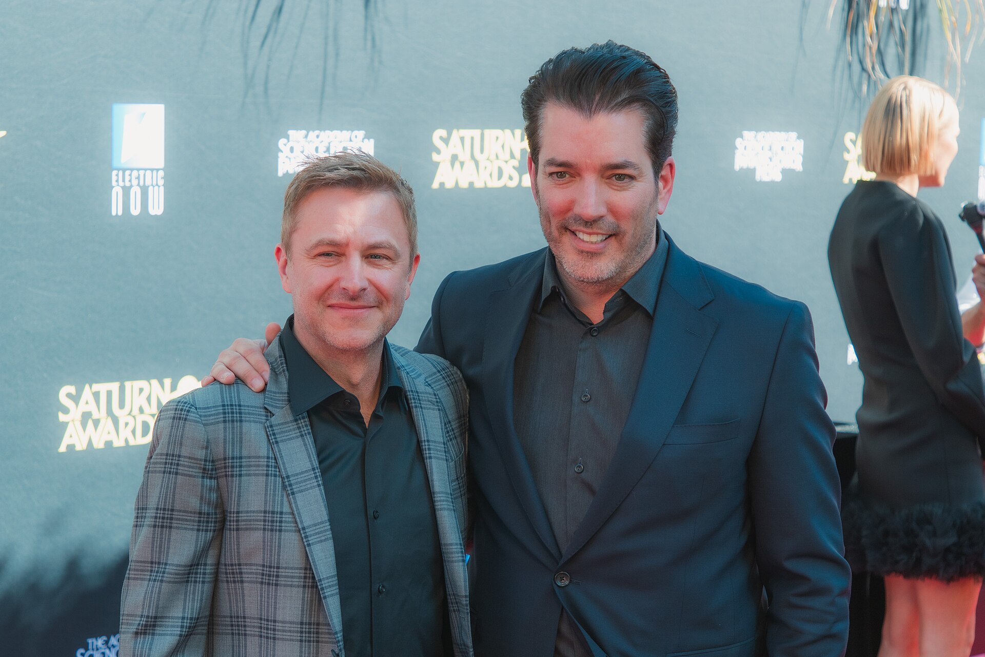 Chris Hardwick & Jonathan Scott at the 53rd Saturn Awards