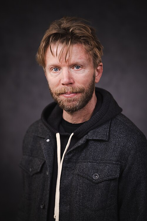Chris Levitus portrait at WikiPortraits Studio at Sundance 2025