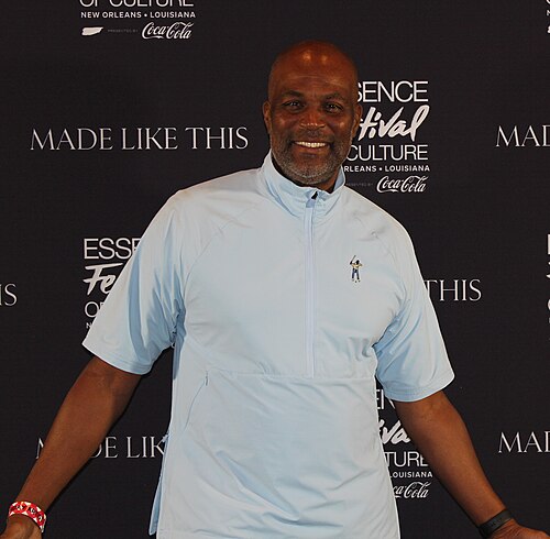 Chris Spencer at the Essence Festival of Culture 2025 in New Orleans, Louisiana in July 2025.