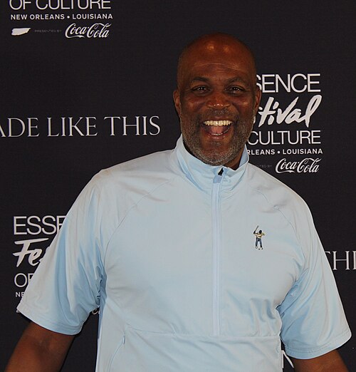 Chris Spencer at the Essence Festival of Culture 2025 in New Orleans, Louisiana in July 2025.