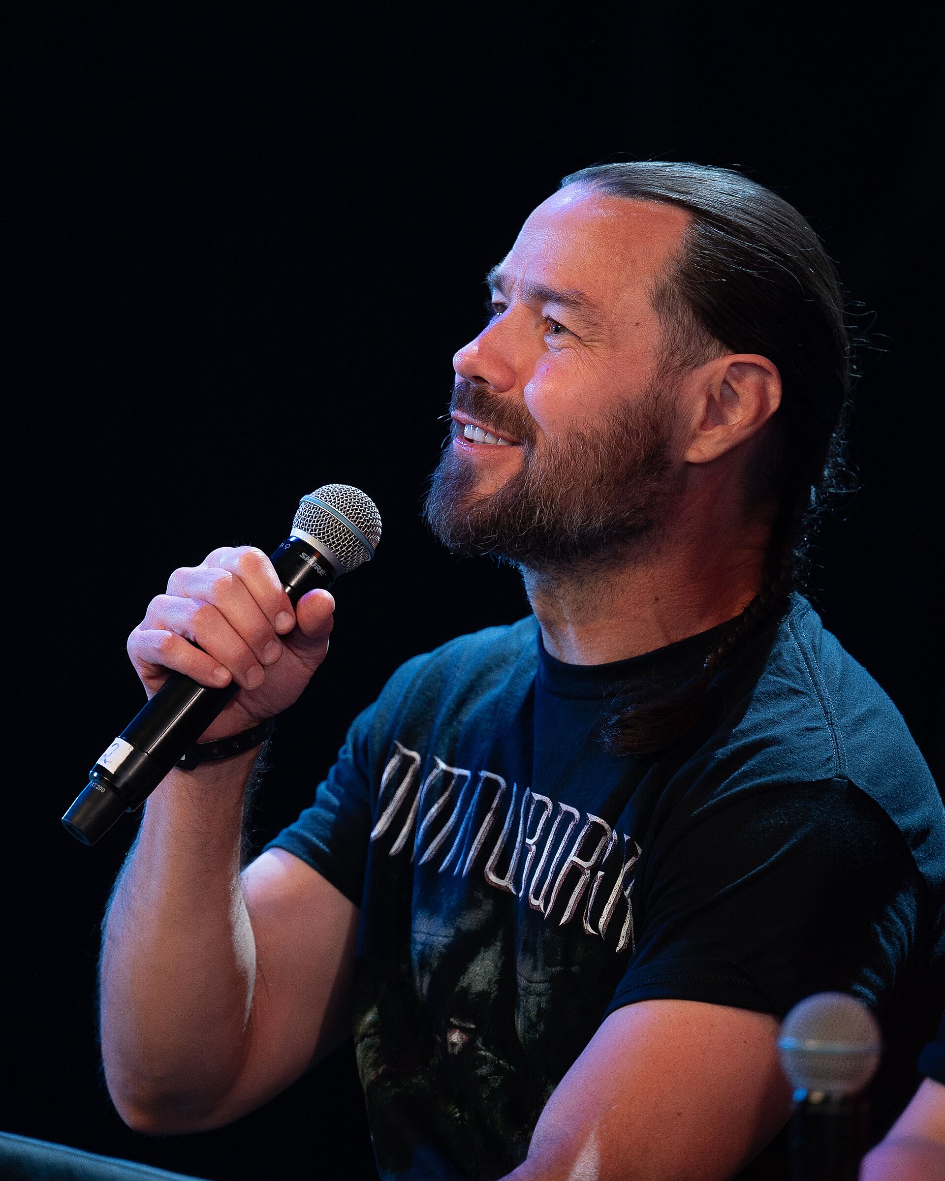 Chris Pontius and Kjartan Lauritzen interviewed by Tarjei Strøm at Tons of Rock, Oslo, Norway, 2025