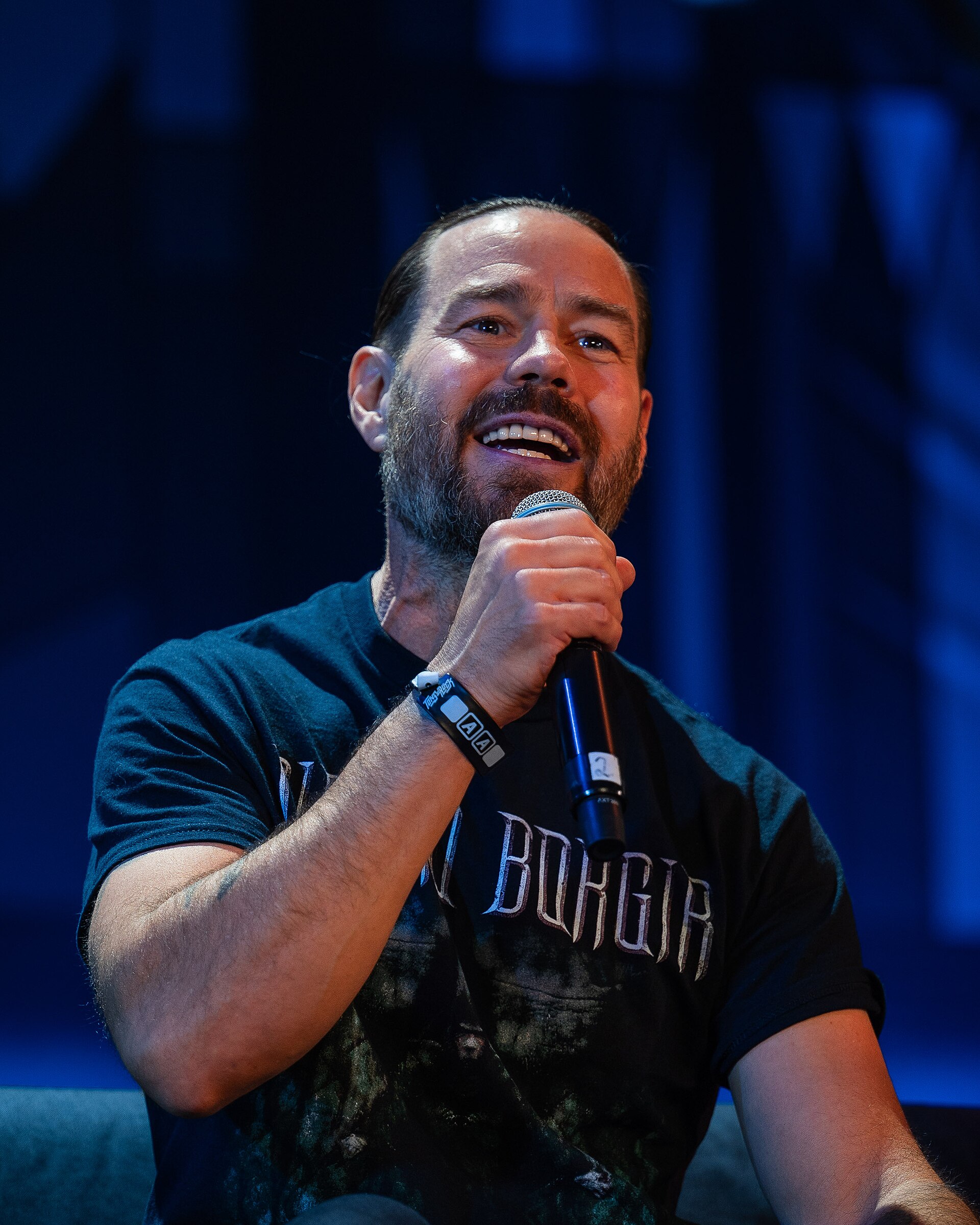 Chris Pontius and Kjartan Lauritzen interviewed by Tarjei Strøm at Tons of Rock, Oslo, Norway, 2025