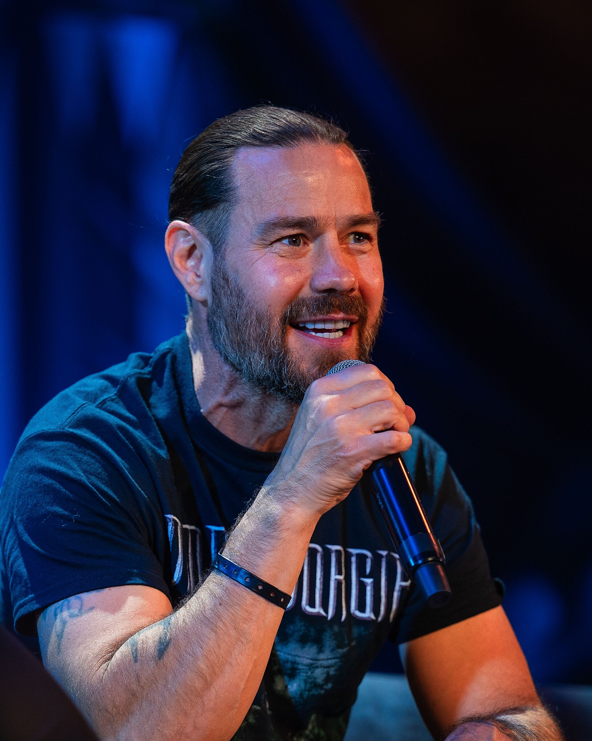 Chris Pontius and Kjartan Lauritzen interviewed by Tarjei Strøm at Tons of Rock, Oslo, Norway, 2025