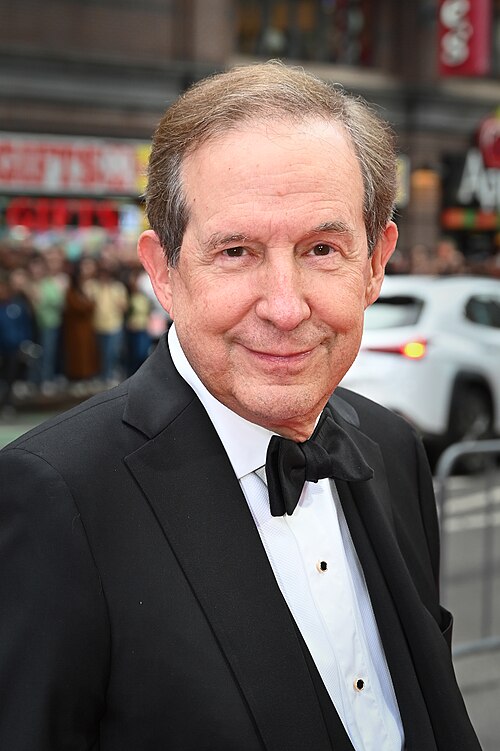 Chris Wallace at the Opening Night of "Good Night, and Good Luck" on Broadway, April 2025