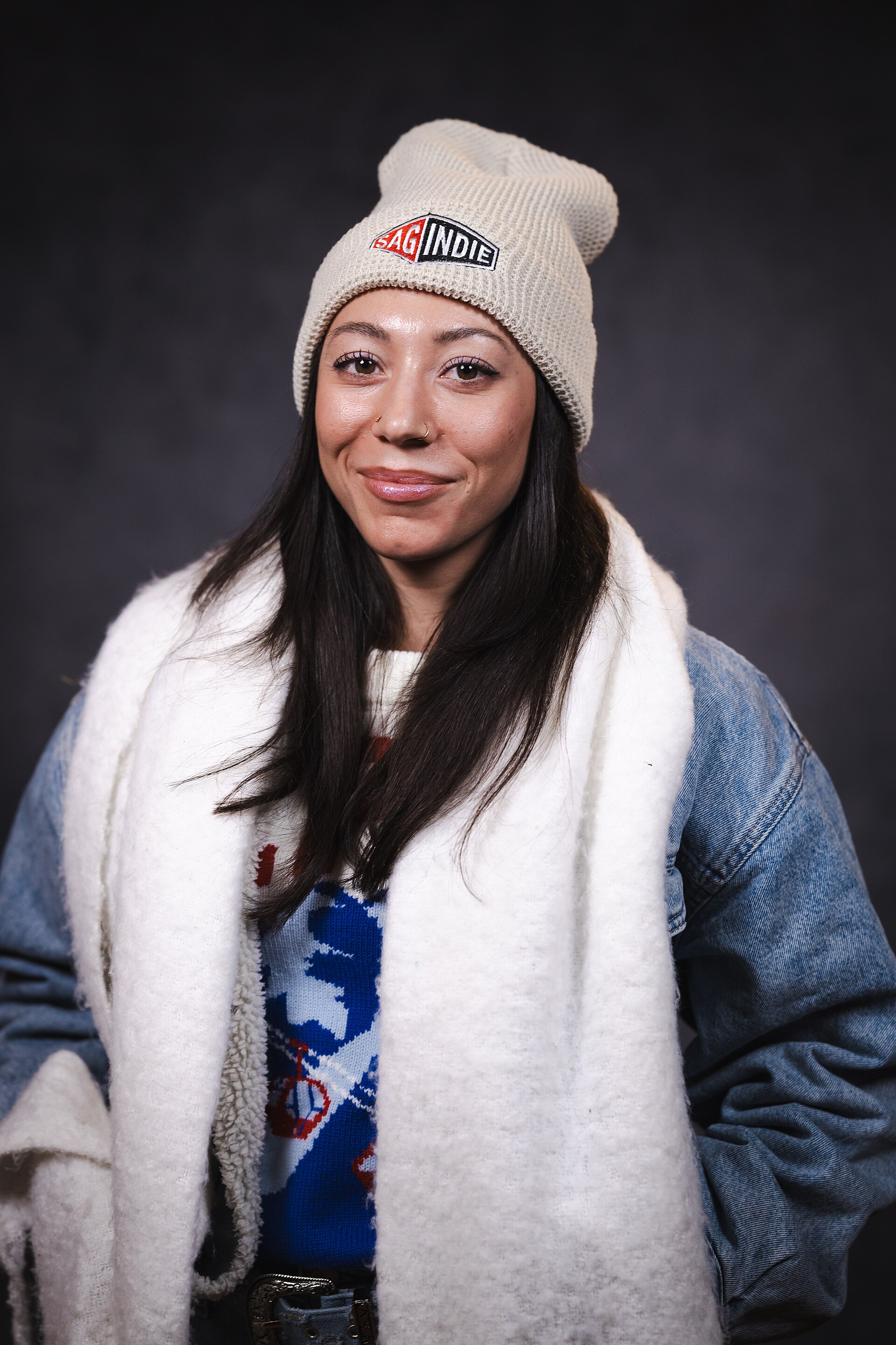 Chrissy Mozylisky portrait at WikiPortraits Studio at Sundance 2025