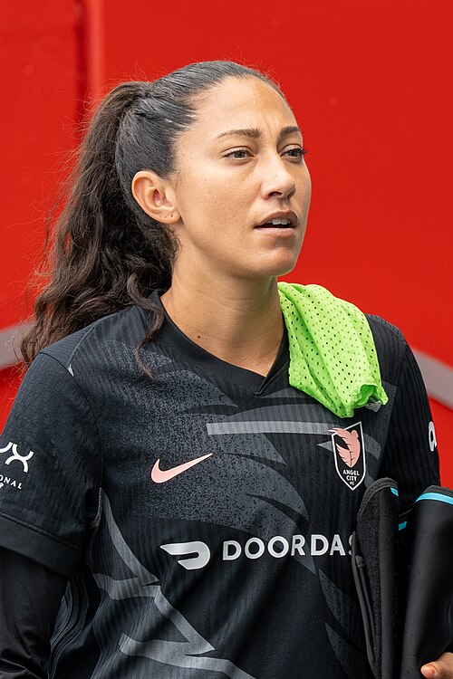 Christen Press during Gotham Angel City 7 Sep 25