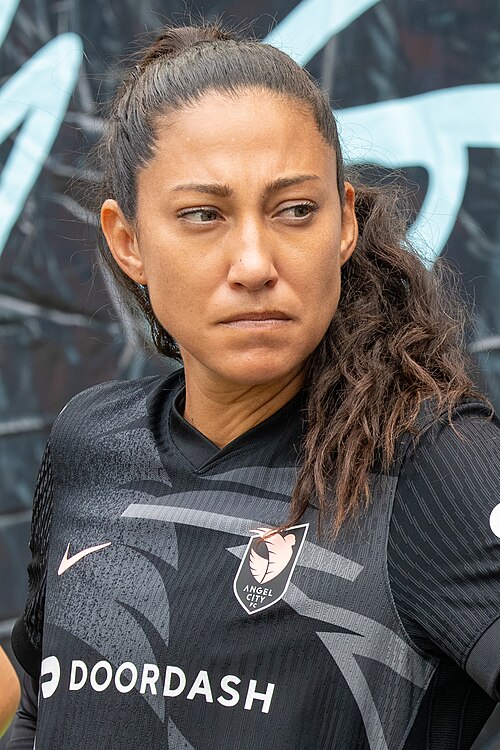 Christen Press during Gotham Angel City 7 Sep 25