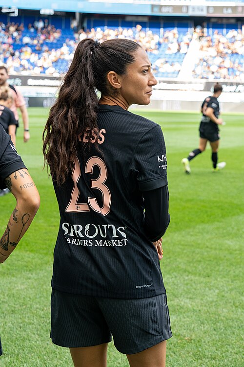 Christen Press during Gotham Angel City 7 Sep 25