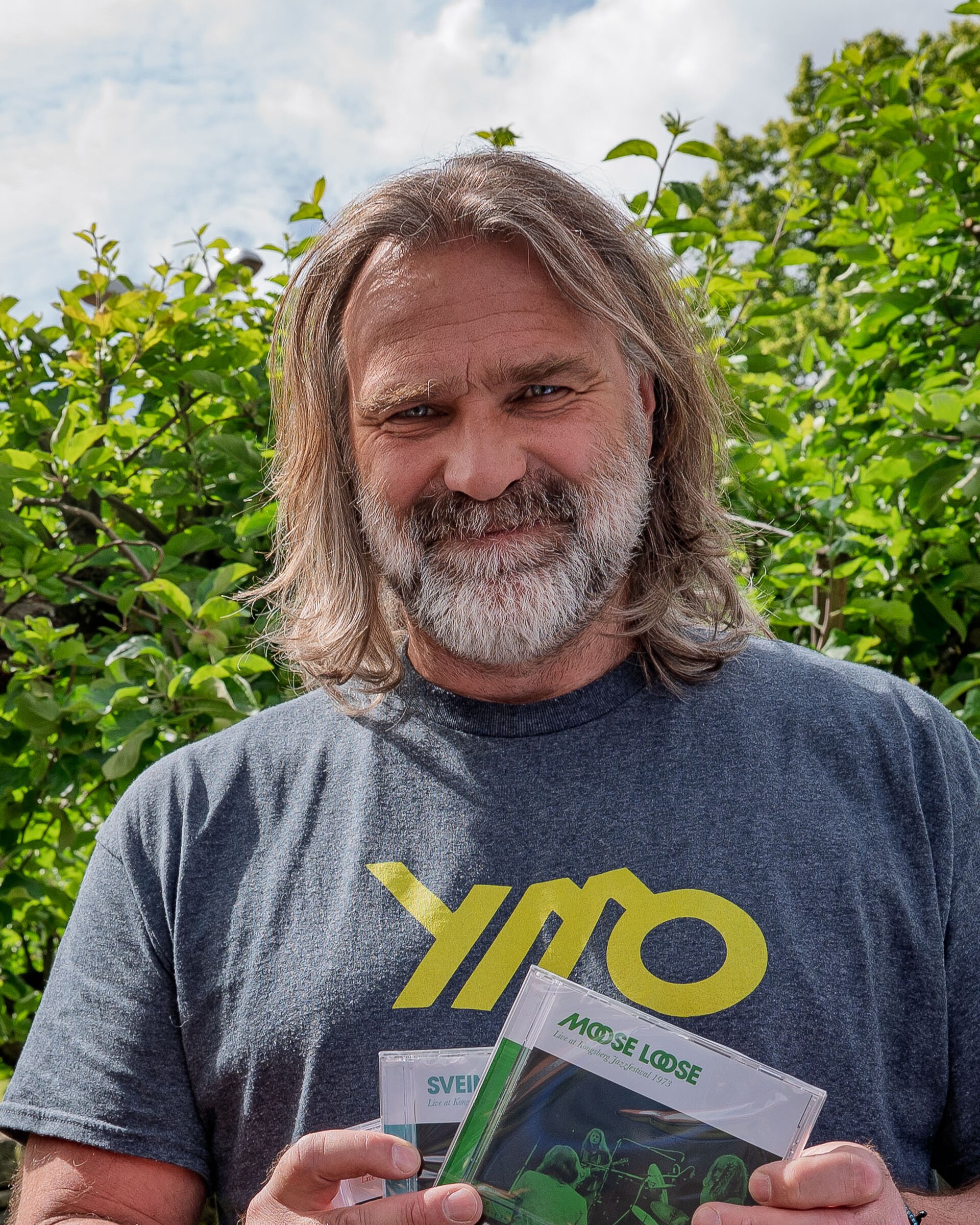 Christer Falck presenting a CD project at Kongsberg Jazz Festival 2024