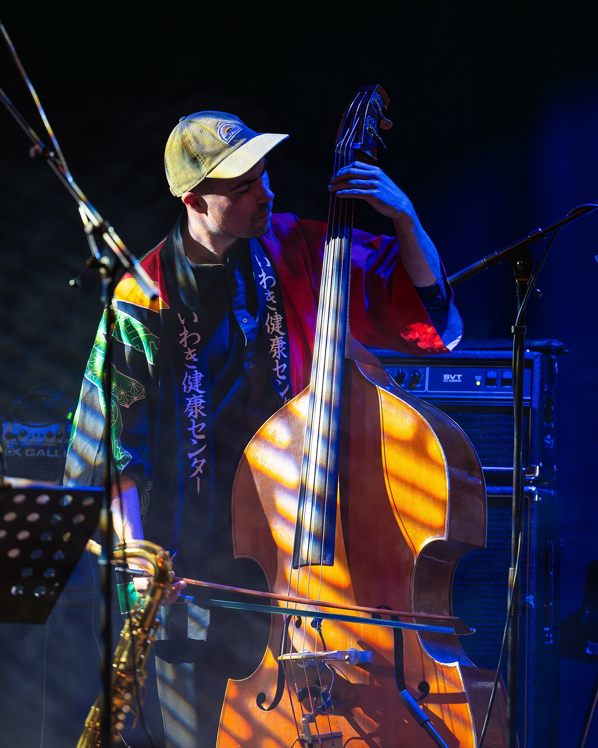 Christian Meaas Svendsen with AiR Ole Mofjell at the inaugural Kristiansand Jazzfestival, 2025