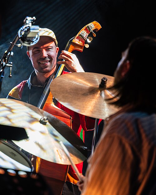 Christian Meaas Svendsen with AiR Ole Mofjell at the inaugural Kristiansand Jazzfestival, 2025