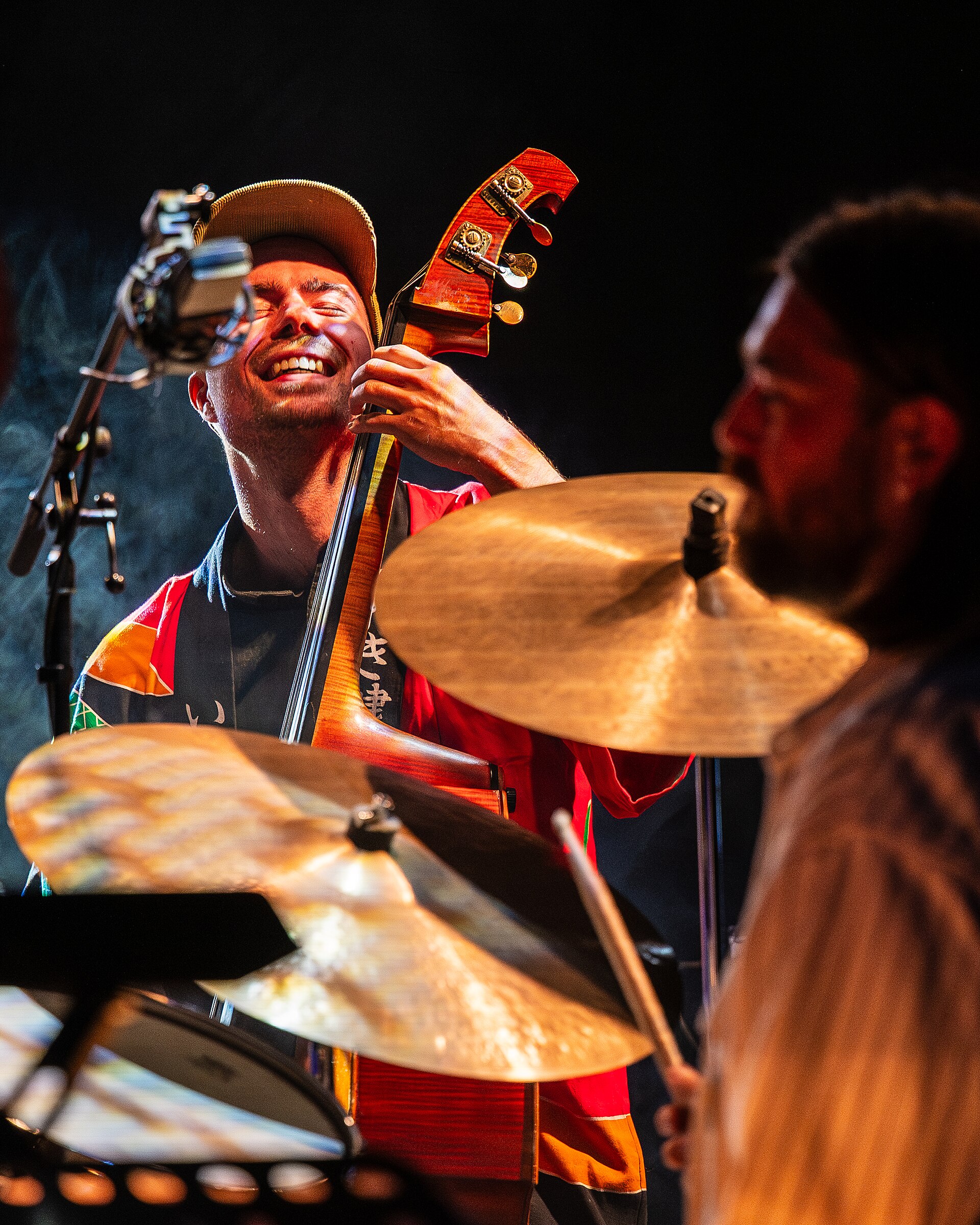 Christian Meaas Svendsen with AiR Ole Mofjell at the inaugural Kristiansand Jazzfestival, 2025