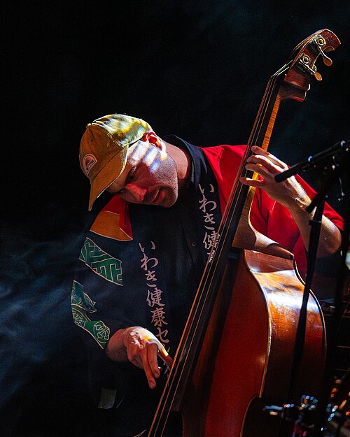 Christian Meaas Svendsen with AiR Ole Mofjell at the inaugural Kristiansand Jazzfestival, 2025