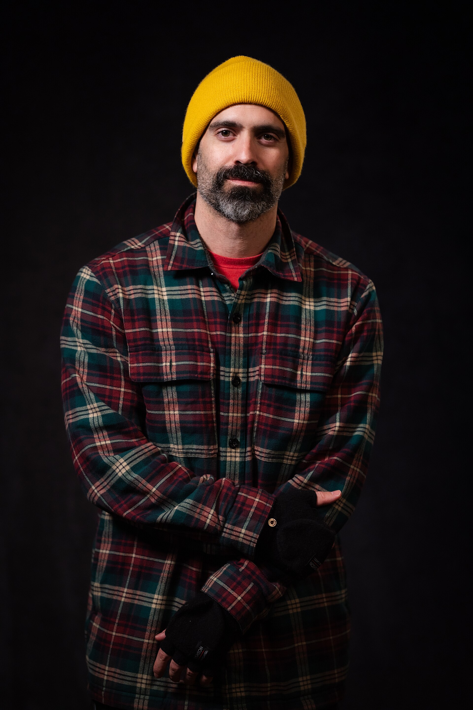 Christian Moldes at the 2024 Sundance Film Festival on January 22, 2024.