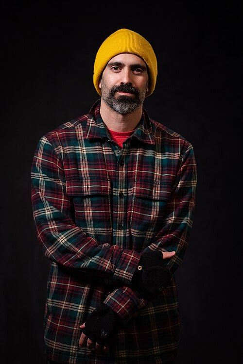 Christian Moldes at the 2024 Sundance Film Festival on January 22, 2024.