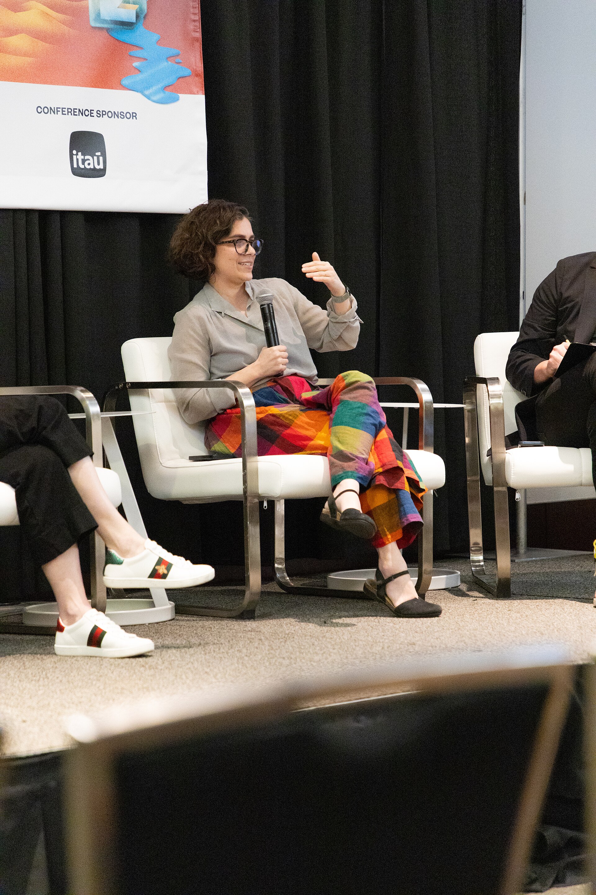 Christina Agapakis, biologist, at the 2025 South by Southwest festival.