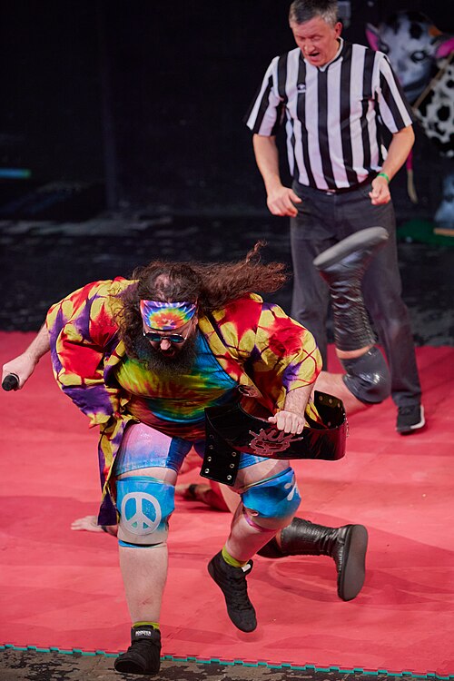 Christmas Brawl 2025, in Arena, Vienna, Wrestler, Bubblegum 003