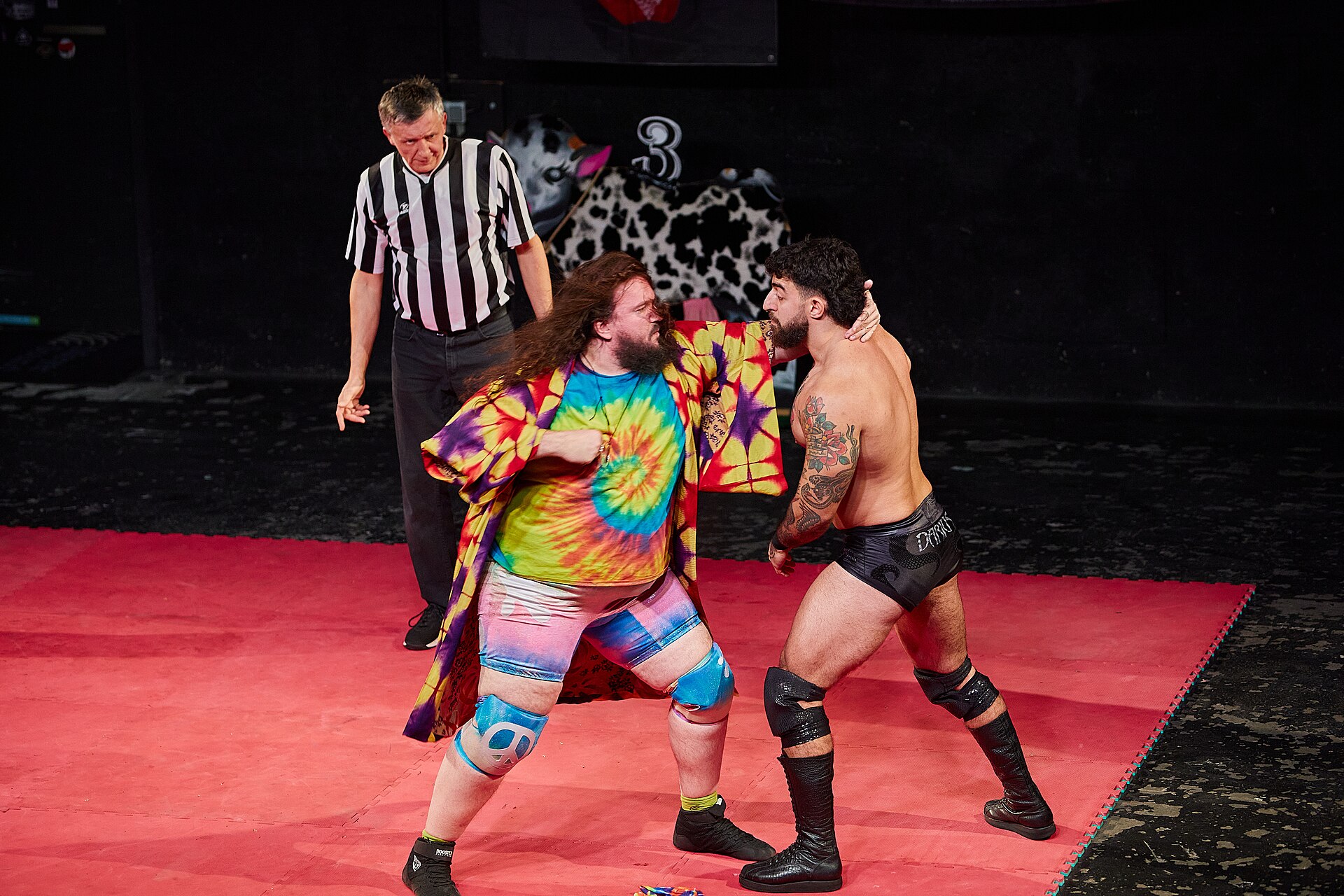 Christmas Brawl 2025, in Arena, Vienna, Wrestler Match, Bubblegum vs Darius 001