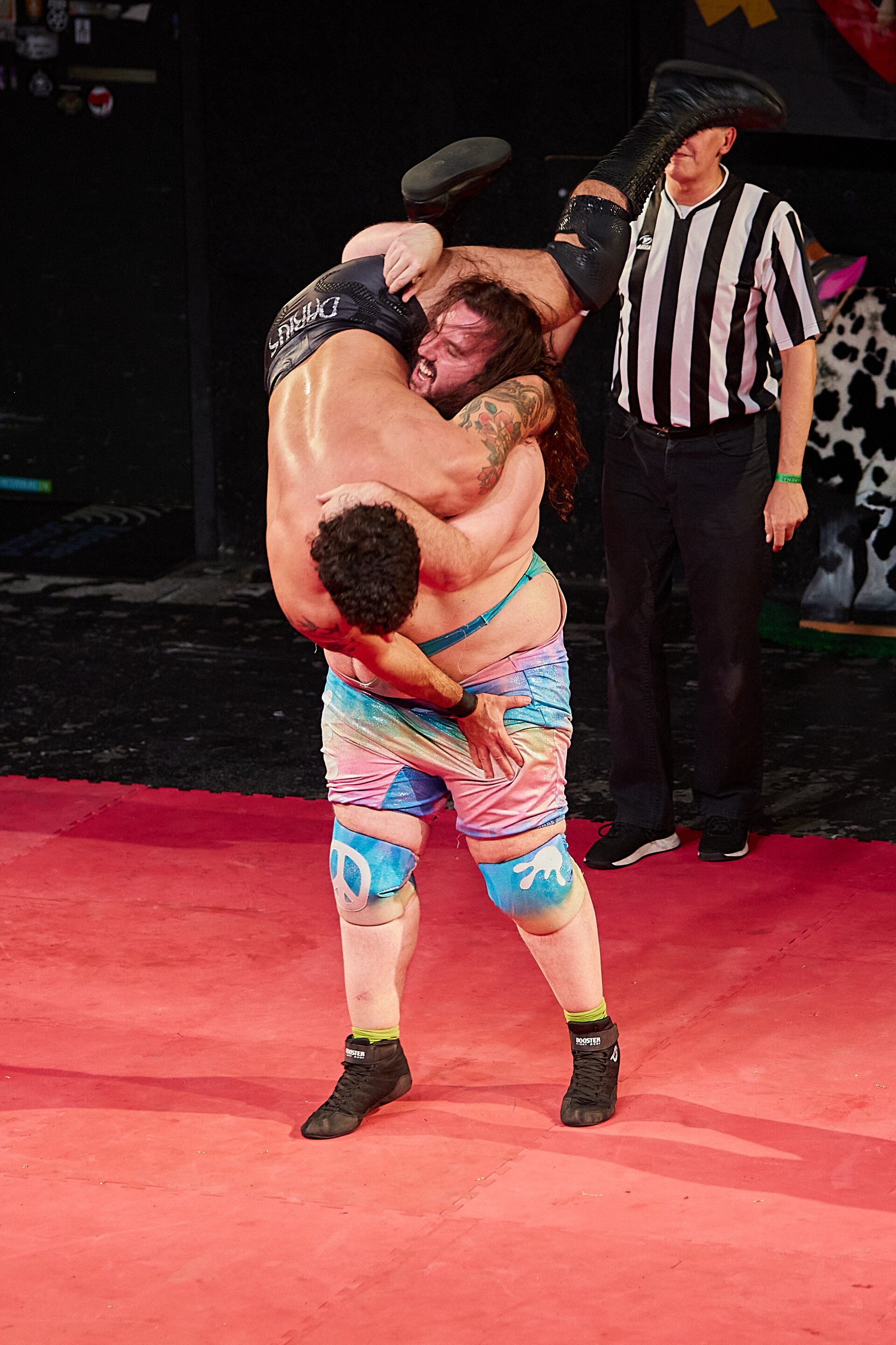 Christmas Brawl 2025, in Arena, Vienna, Wrestler Match, Bubblegum vs Darius 009