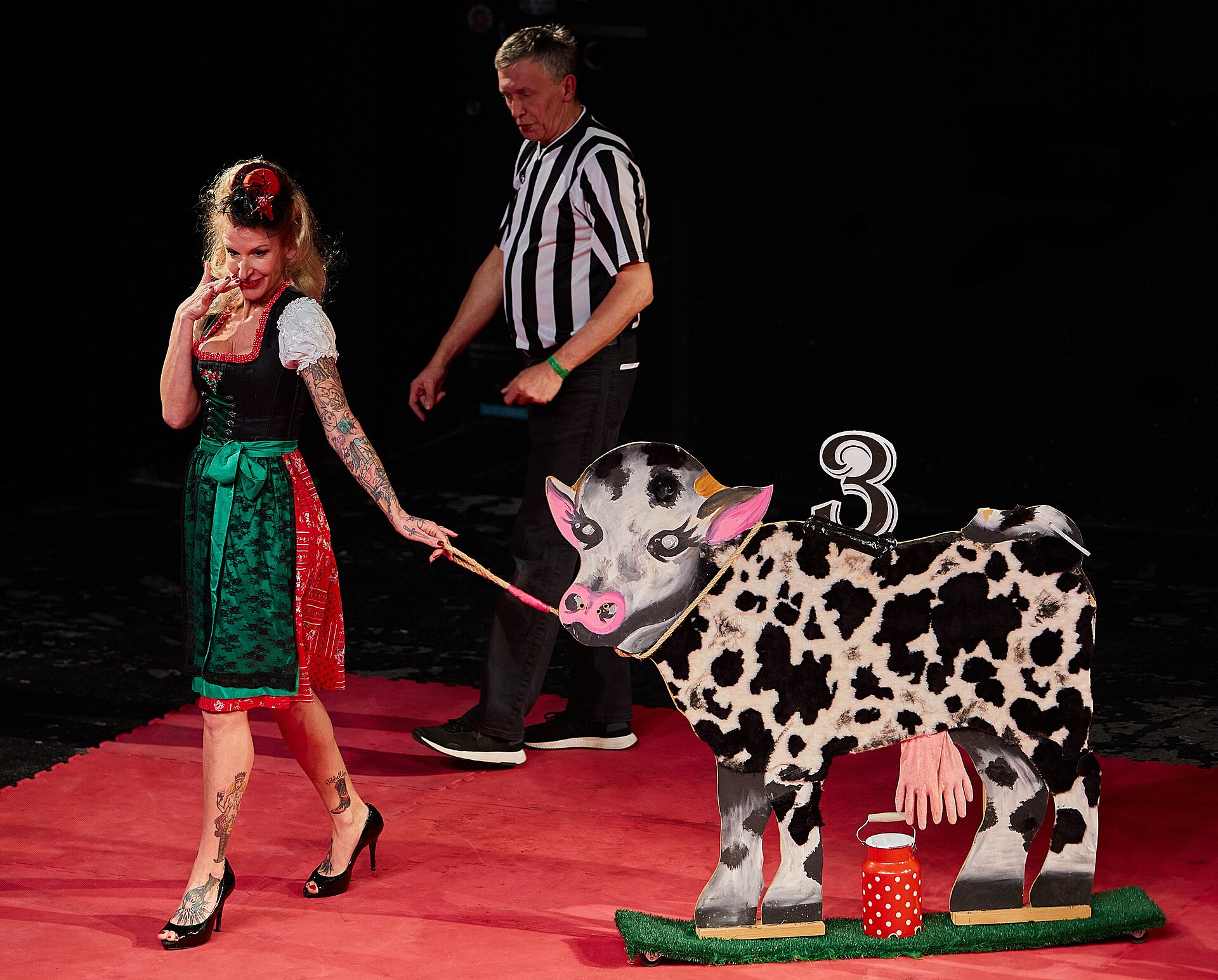 Christmas Brawl 2025, in Arena, Vienna, Number Girl, Monika Weber 001