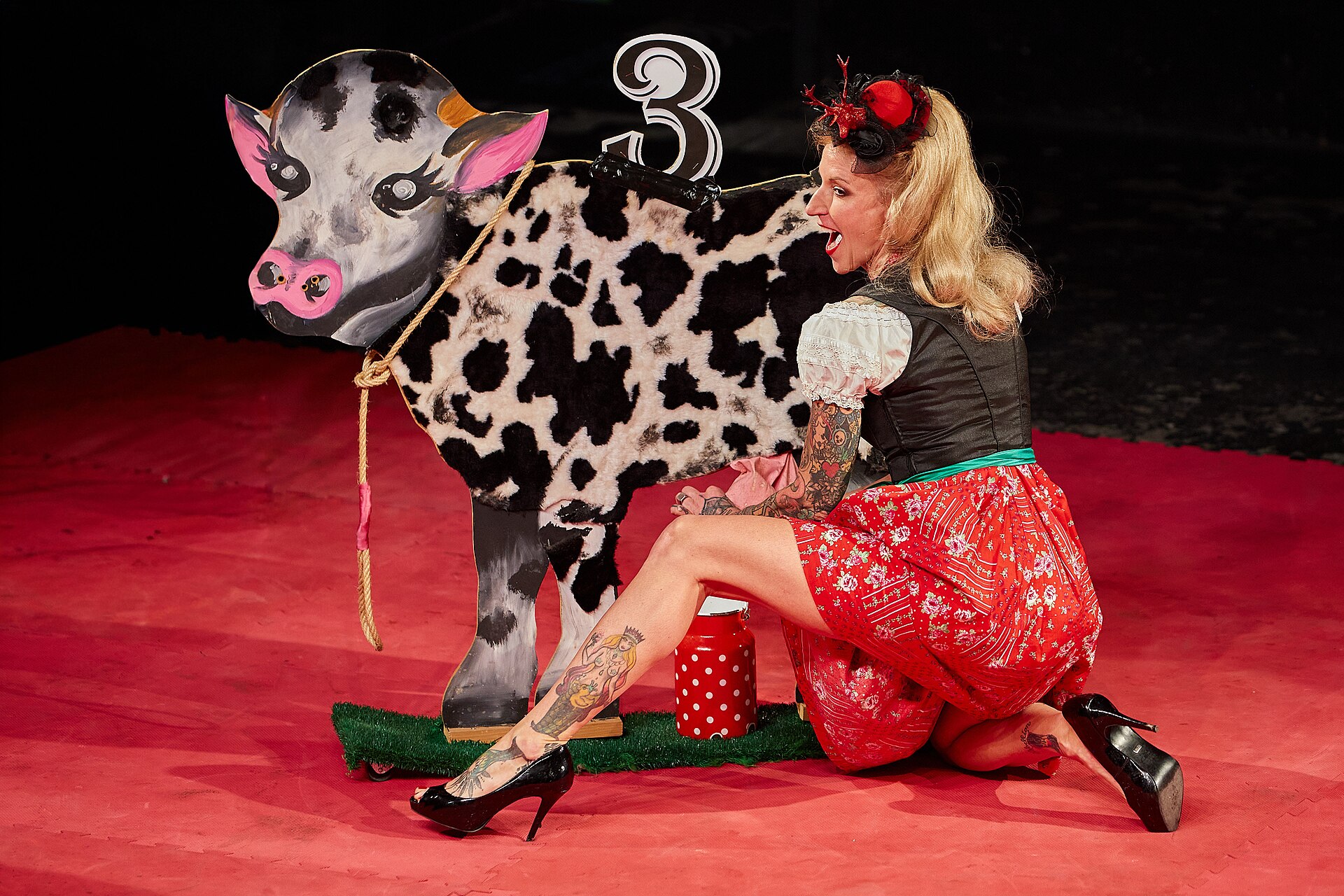 Christmas Brawl 2025, in Arena, Vienna, Number Girl, Monika Weber 003