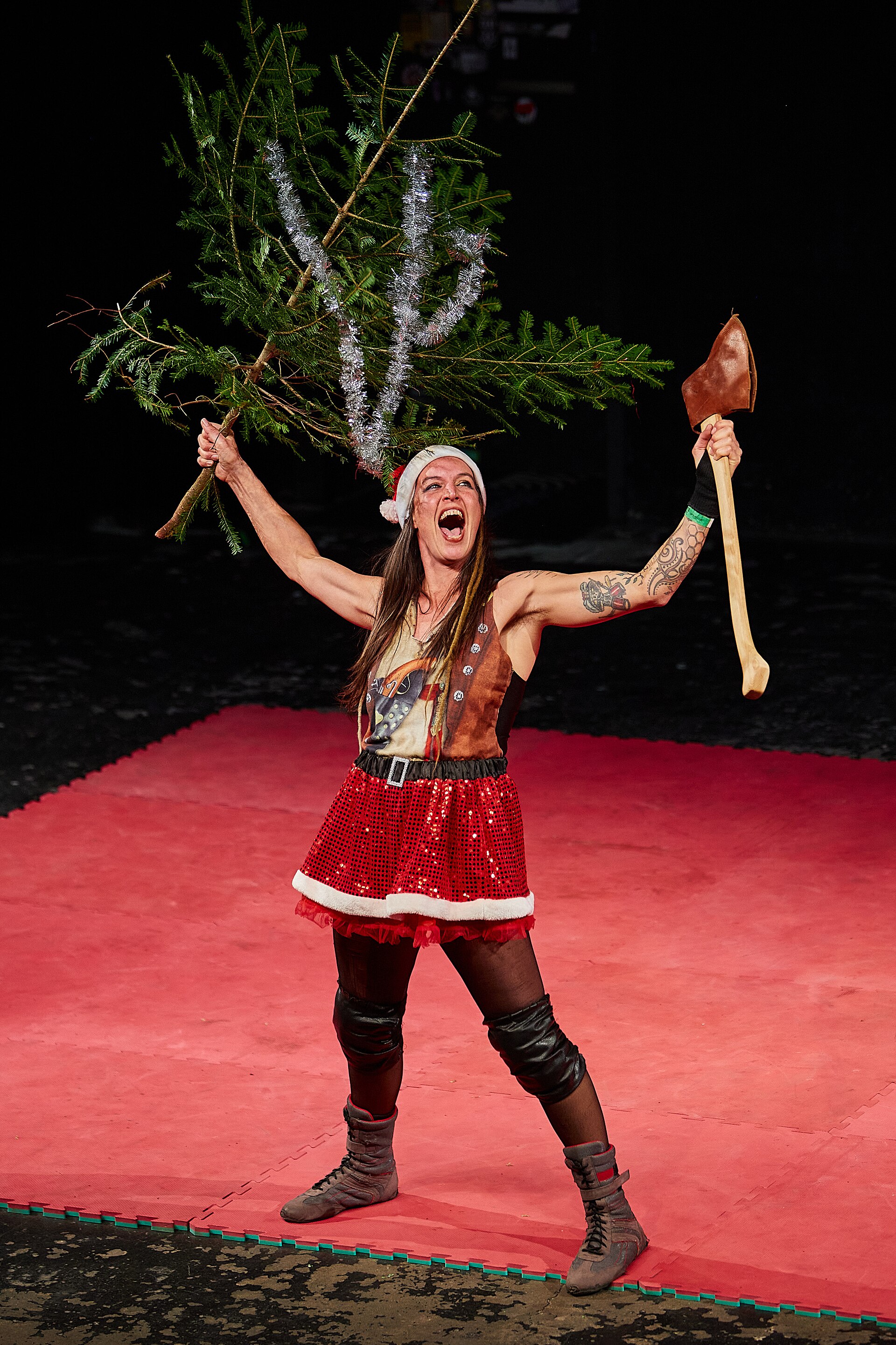 Christmas Brawl 2025, in Arena, Vienna, Wrestler, Chabela 001