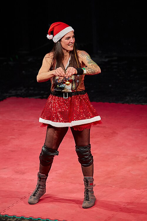 Christmas Brawl 2025, in Arena, Vienna, Wrestler, Chabela 004