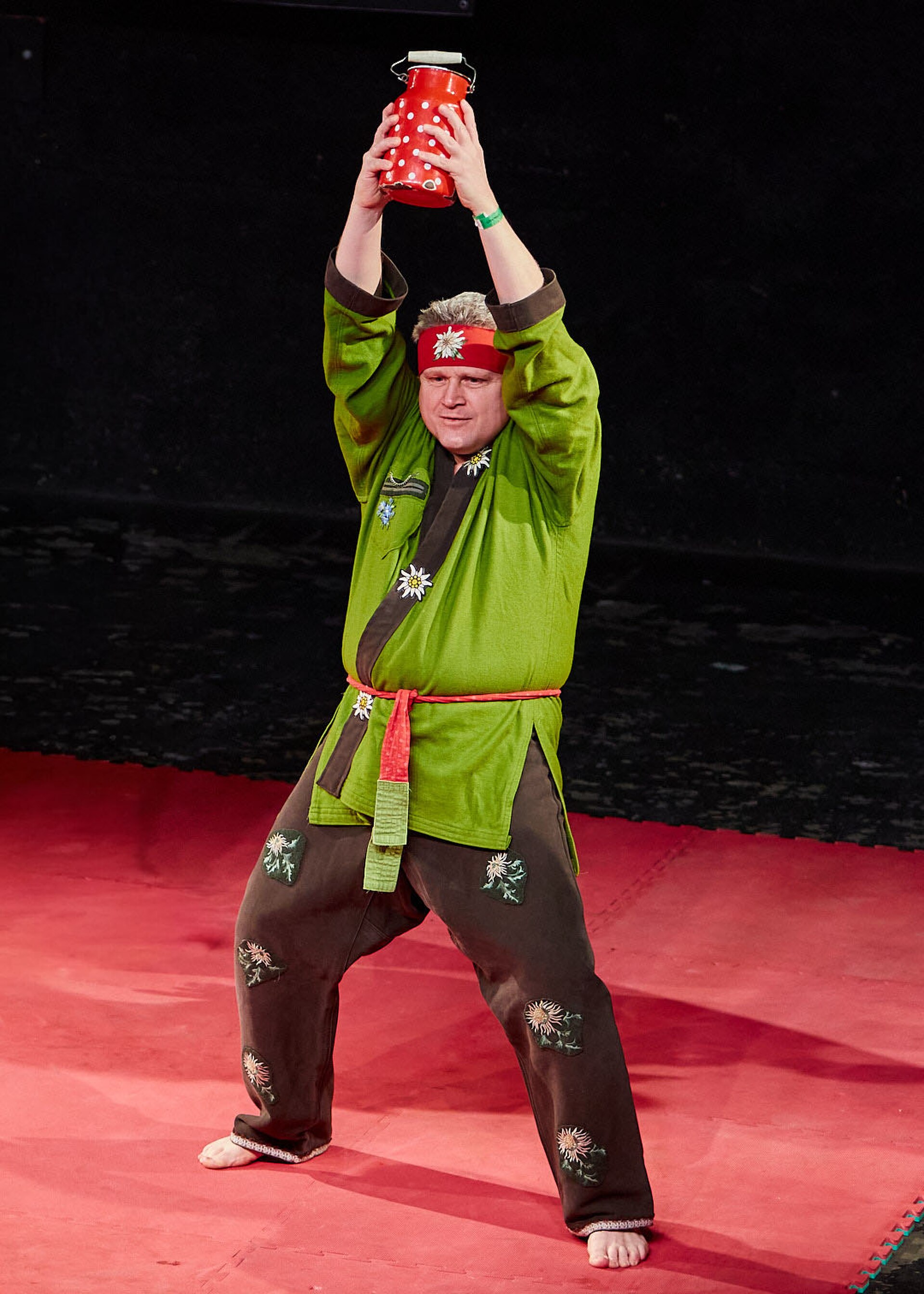 Christmas Brawl 2025, in Arena, Vienna, Wrestler, Karate Hias 001