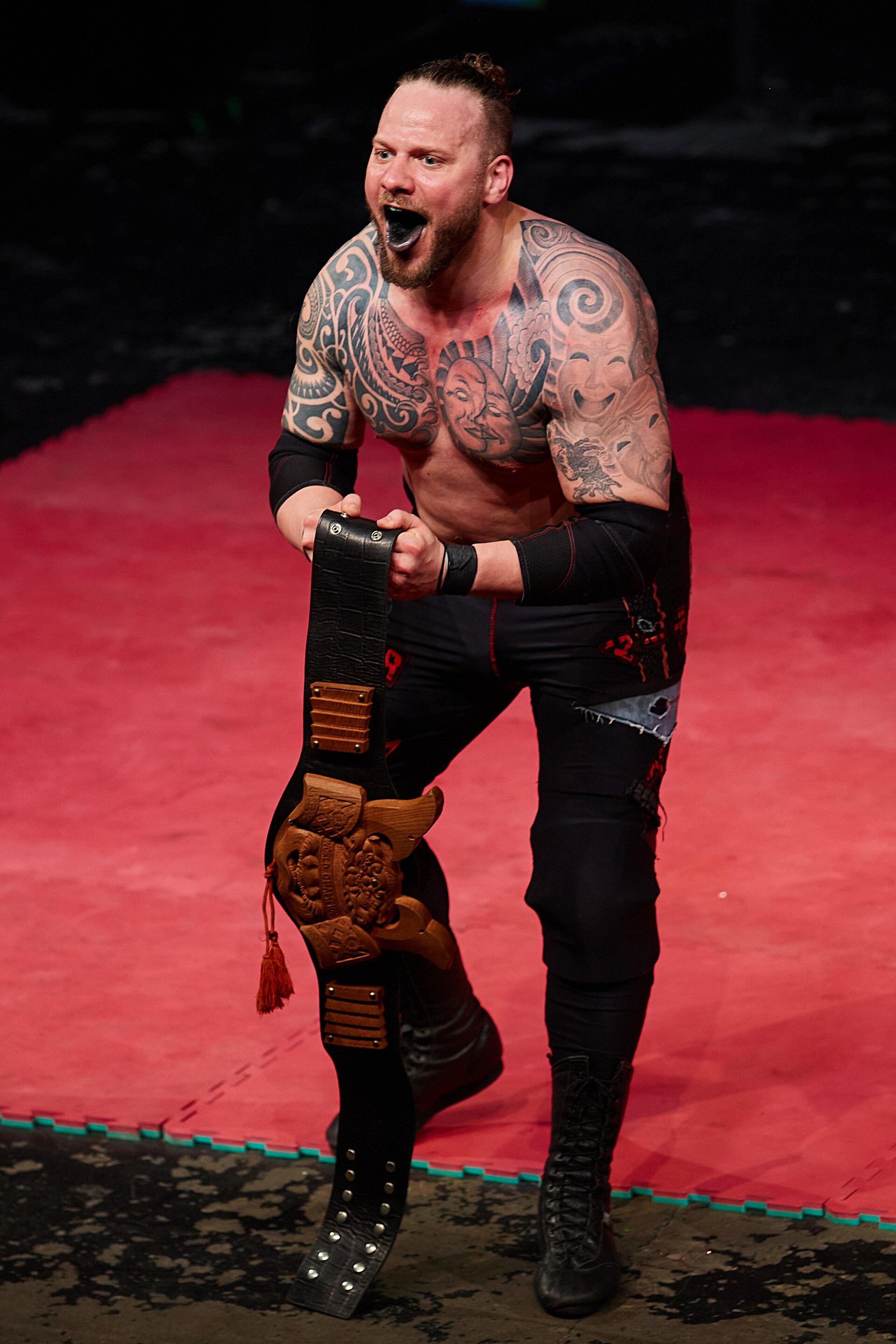 Christmas Brawl 2025, in Arena, Vienna, Wrestler, Martin Pain 002