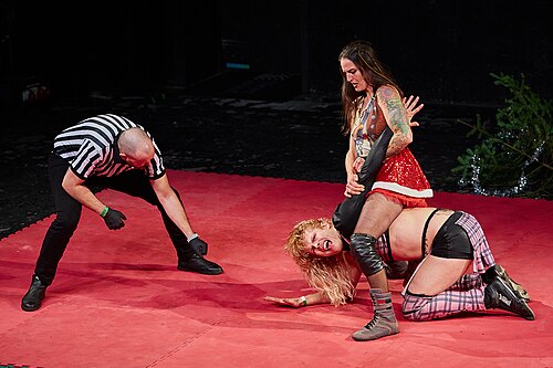 Christmas Brawl 2025, in Arena, Vienna, Wrestling Match, Chabela vs Rosi 007