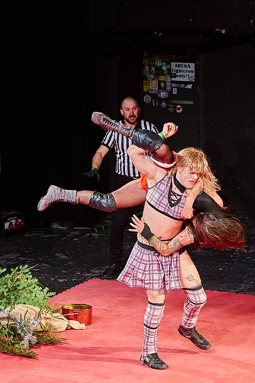 Christmas Brawl 2025, in Arena, Vienna, Wrestling Match, Chabela vs Rosi 018